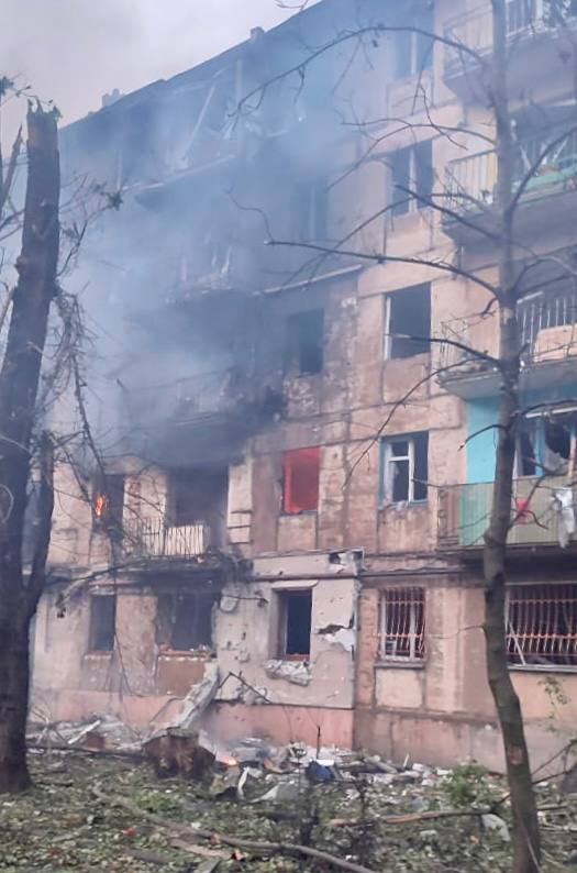 Attack on Kryvy Rih: three dead and 25 wounded, - RMA 07