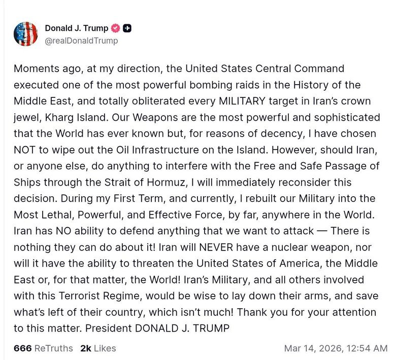 допис трампа