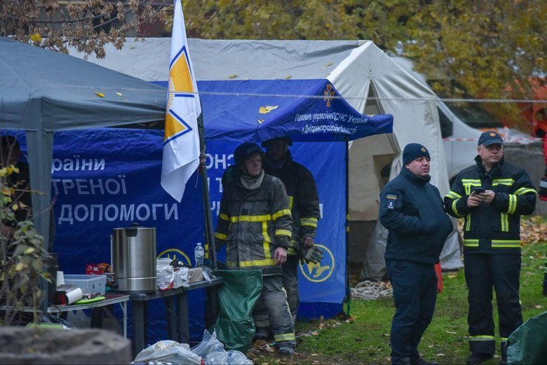 Российская атака на Каменское