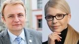 Tymoshenko, Sadovyi meet to "coordinate" efforts during parliamentary elections