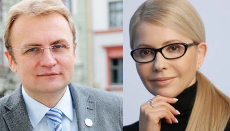 Tymoshenko, Sadovyi meet to "coordinate" efforts during parliamentary elections