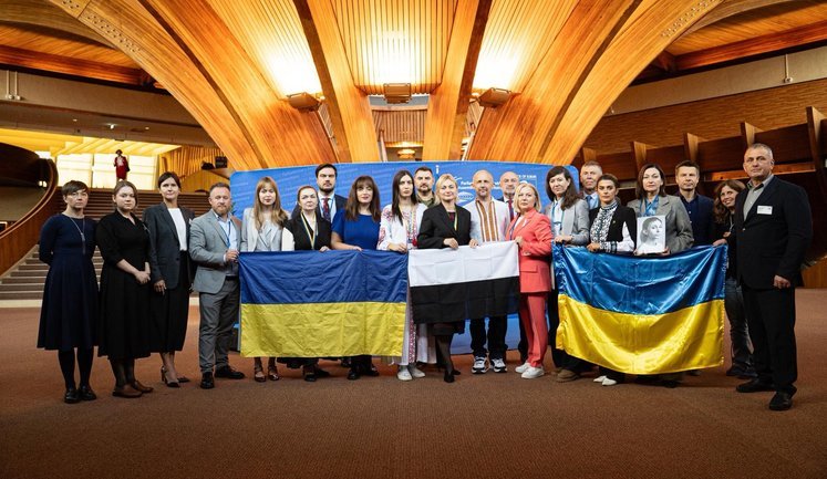 ПАСЕ призвала РФ освободить 26 украинских журналистов из плена. ФОТОРЕПОРТАЖ