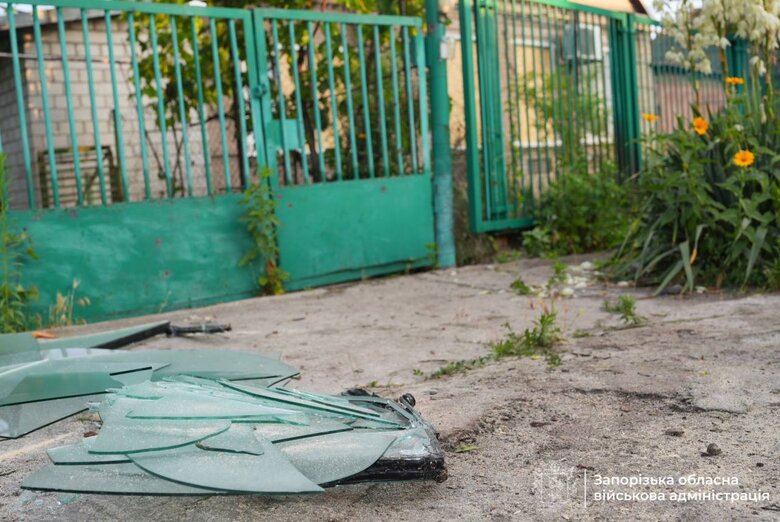 Запоріжжя після обстрілу
