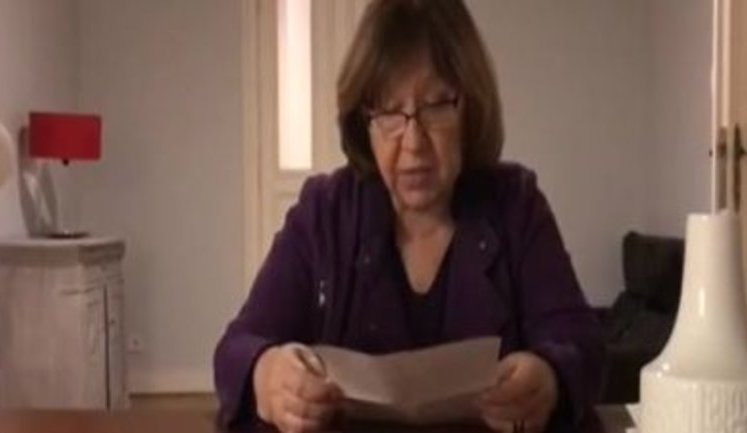 Алексиевич призвала Совет ООН создать специальные механизмы расследования происходящего в Беларуси. ВИДЕО