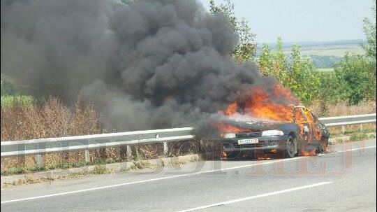 пожар дтп автомобиль