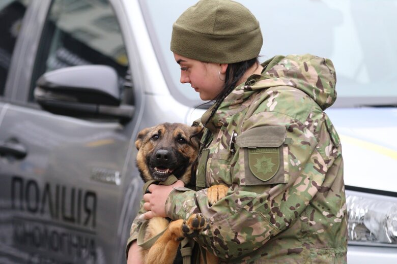 Нідерланди передали Україні 11 собак-саперів 08