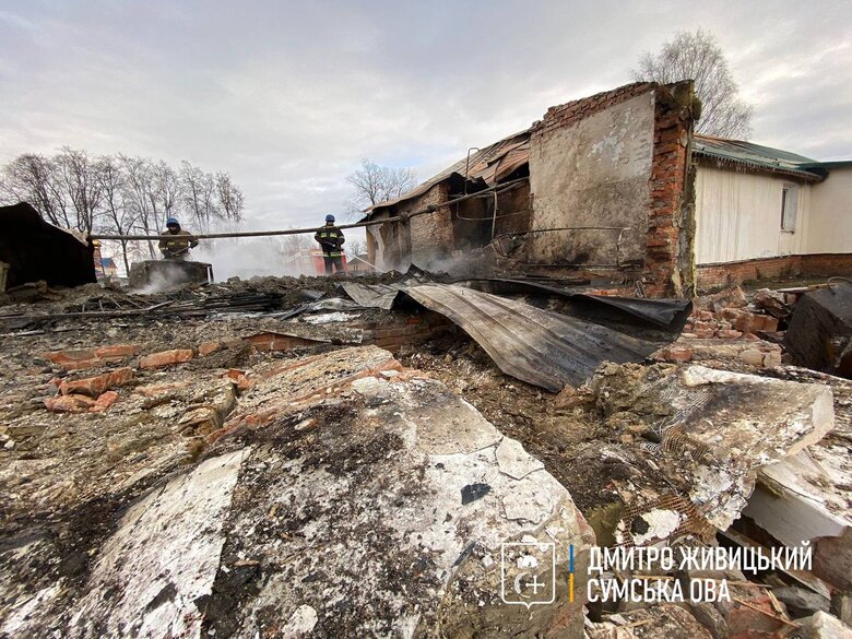 Россияне обстреляли ферму в Сумской области: погибли животные 01