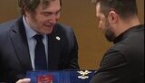 Володимир Зеленський і Хав’єр Мілей