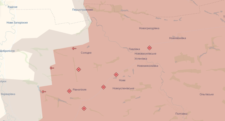 Russia advances in Zaporizhzhia and Donetsk regions: Rybne occupied