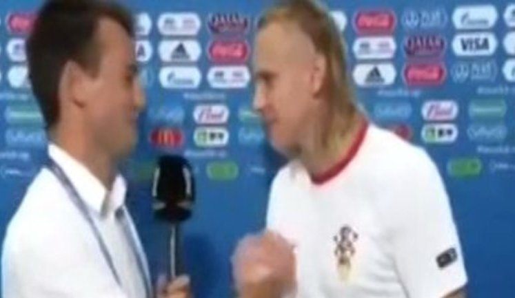 "Я знаю, що припустився помилки", - хорватський футболіст Віда поросив вибачення в росіян за слова "Слава Україні!". ВIДЕО