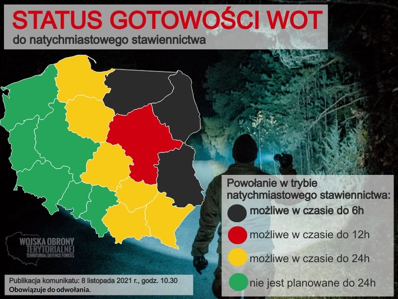 У Польщі скликають війська територіальної оборони через скупчення мігрантів на кордоні з Білоруссю 01