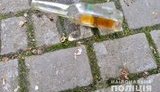 В отделение прокуратуры Каховки бросили "коктейль Молотова": произошел пожар, - полиция. ФОТО
