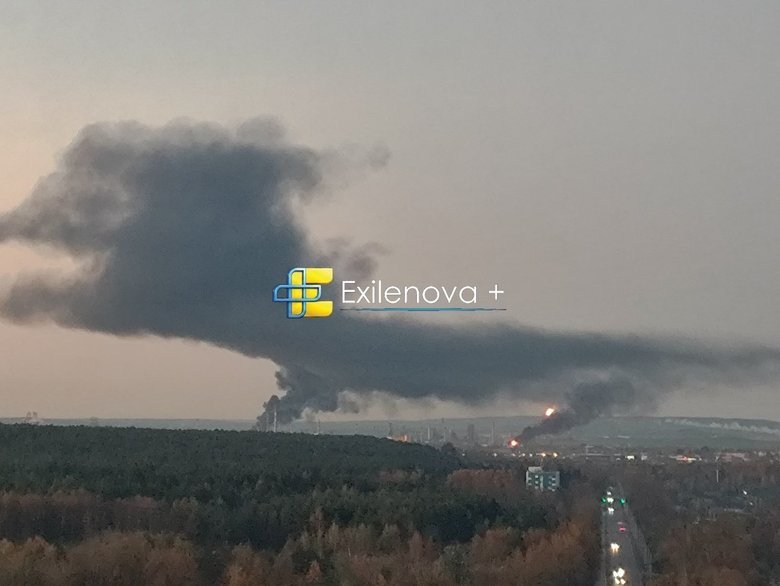 БпЛА атакували Пермь: горить НПЗ