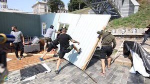 Організатори погодилися прибрати тимчасові декорації з Алеї Героїв Небесної Сотні, - УІНП