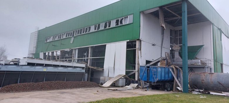 attack on the Chernihiv TPP