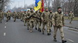 Воины 28-й ОМБр, вернувшиеся из зоны ООС, прошли торжественным маршем по Одессе. ФОТОрепортаж