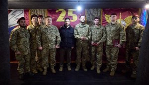 Situation near Pokrovsk and its outskirts: Zelenskyy meets soldiers of 25th Sicheslav Air Assault Brigade. VIDEO+PHOTOS
