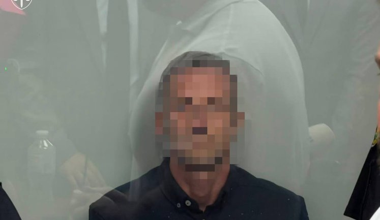 Court remanded organiser of exhibition in Kyiv region – which had been targeted by Russian Federation – in custody without right to bail. PHOTO