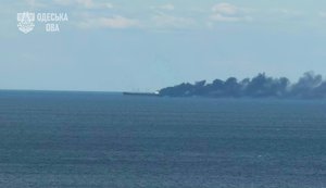 Росія обстріляла судно Ліберії в Чорному морі