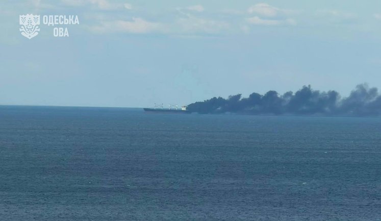 Russia struck Liberian-flagged civilian vessel in Black Sea