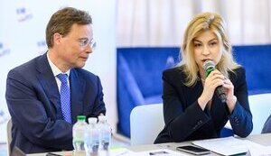 Віцепрем’єрка Ольга Стефанішина та Марко Йорна