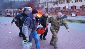 Consequences of the shelling of Zaporizhzhia on January 8, 2025