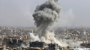 Russian airstrike hit hospital in Syria, killing 13 people. VIDEO
