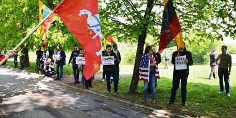 россия протест литва