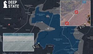 Карта бойових дій у Курській області