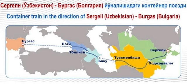 Узбекистан вперше відправив потяг до Європи в обхід Росії 01