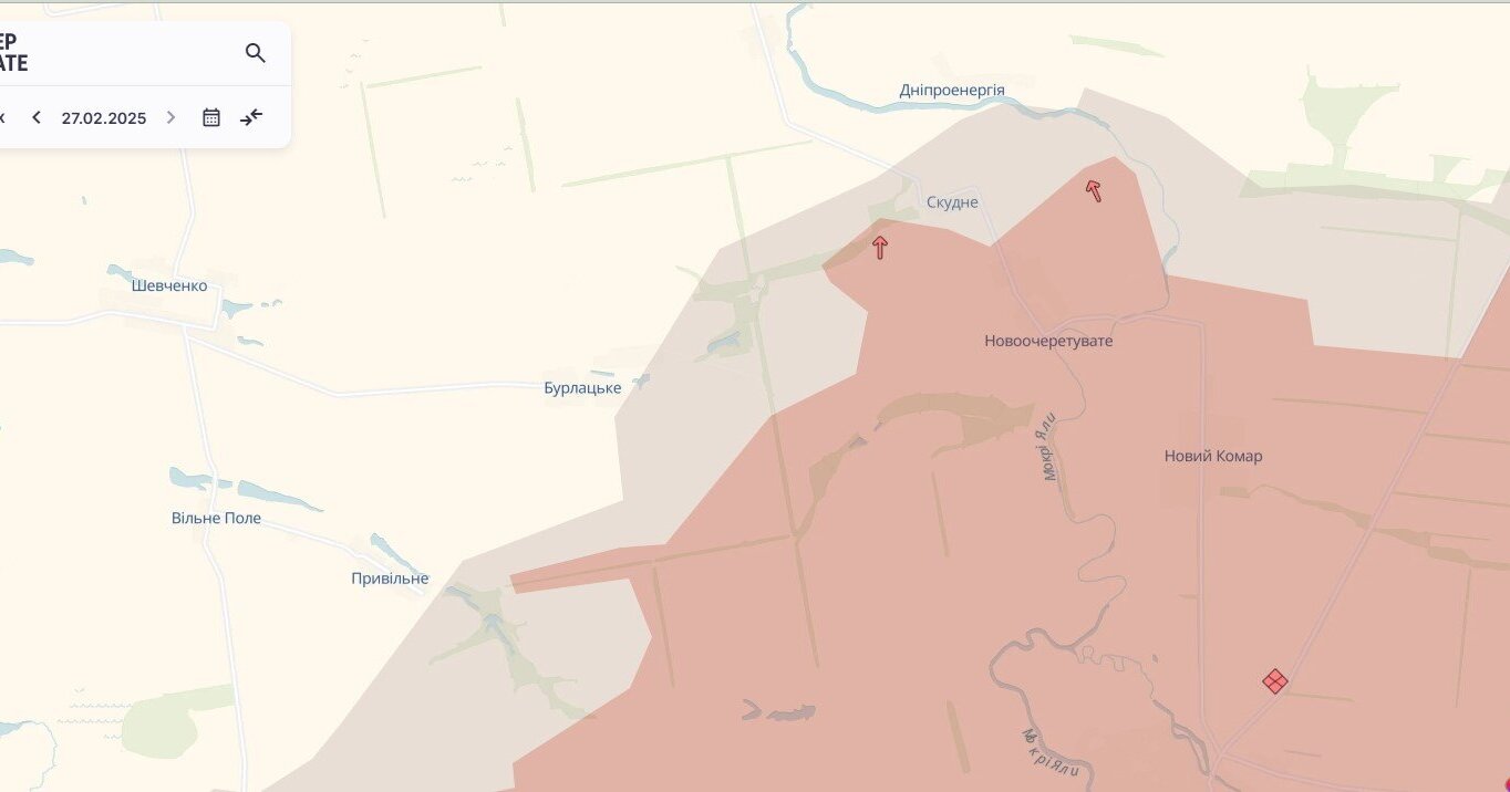 DeepState analysts updated the map on 27 February | Censor.NET