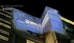 БПЛА влучив у багатоповерхівку