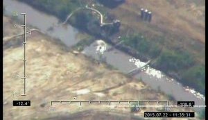 Пограничники обнаружили шесть незаконных янтарных приисков на Полесье. ВИДЕО беспилотника