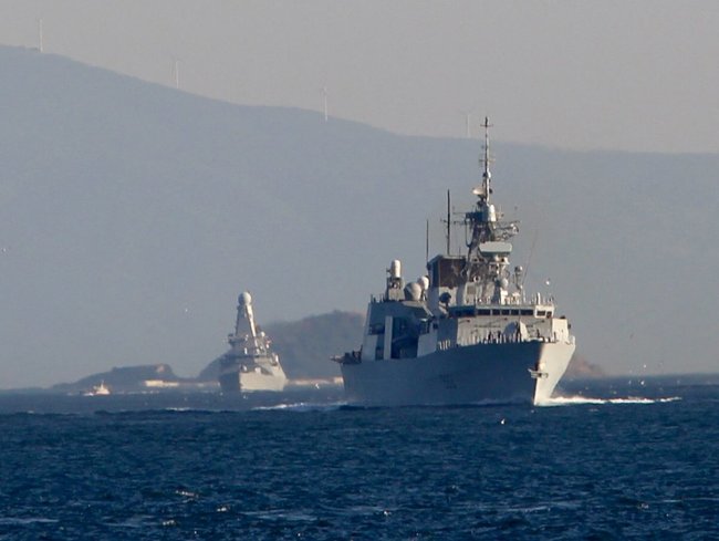 Three NATO ships heading for Sea Breeze drills 01