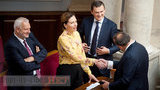 Сыроид с листовками, поклон Добкина Левочкиной и задумчивый Фельдман, - рабочий день Рады 4 октября. ФОТОрепортаж