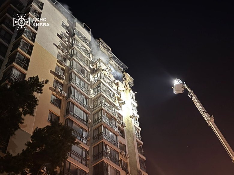 Kyiv after the shelling