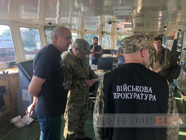 Задержание российского танкера NEYMA в порту Измаила 03