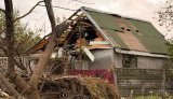 Attack on Dnipro on 19 October: house destroyed, one person injured. VIDEO&PHOTOS