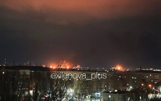Атака дронів у Тольятті: уражено промислові підприємства. ВIДЕО