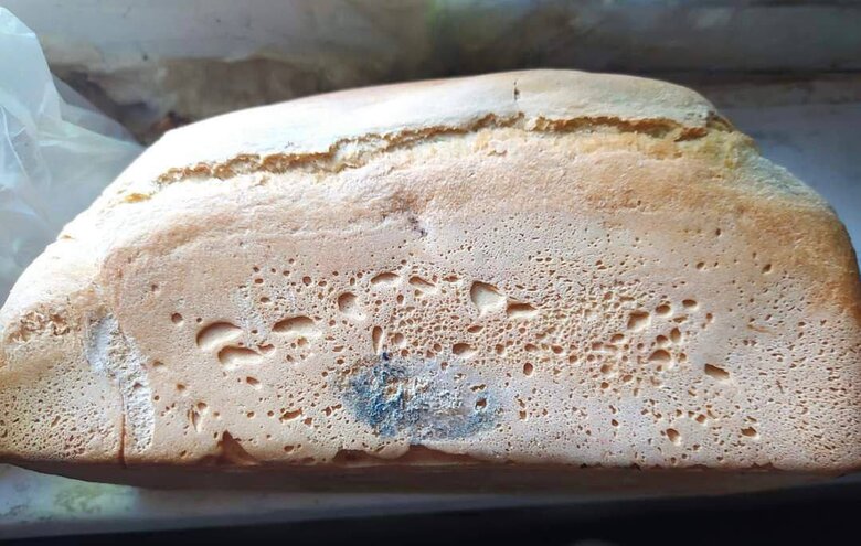 Moldy bread and shovels: Russia transferred humanitarian aid to Mariupol 01