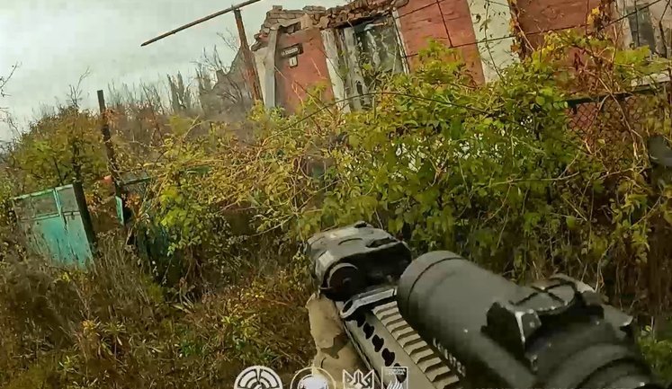 Omega-West special forces carry out assault in Rodynske. VIDEO