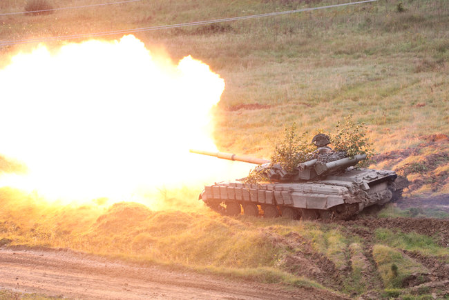 Международные военные учения Rapid Trident-2018: военное командование стран-участниц посетило маневры 11