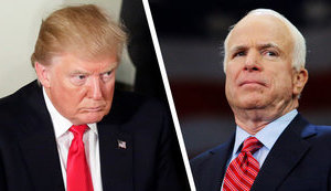 Трамп не планує відвідувати церемонію прощання з Маккейном