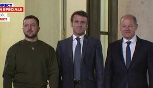 макрон,зеленський,шольц