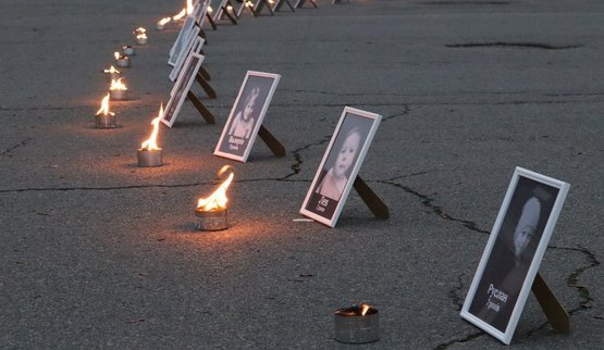 A memorial event for the children was held in Oleksandriya