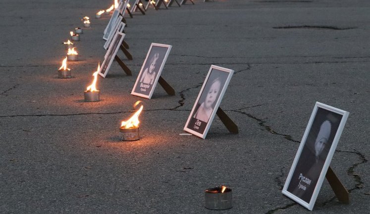 In Kirovohrad region, residents honor children whose lives were cut short by Russia’s war against Ukraine. VIDEO+PHOTOS