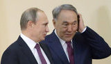 Назарбаєв перед відставкою поговорив із Путіним