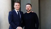 Макрон, Зеленский и европейские лидеры проведут беседу с Трампом