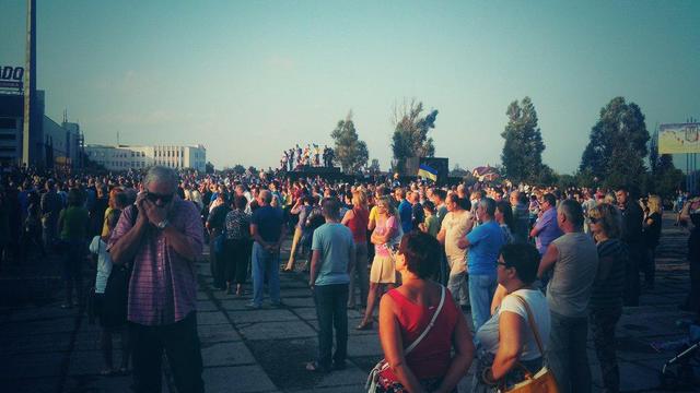 митинг мариуполь