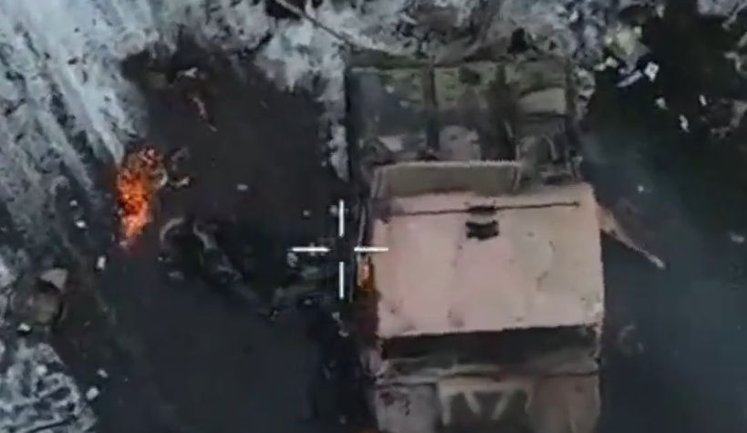 Бійці 110-ї ОМБр знищили колону російських катів із 64-ї бригади армії РФ, які вбивали цивільних у Бучі. ВIДЕО